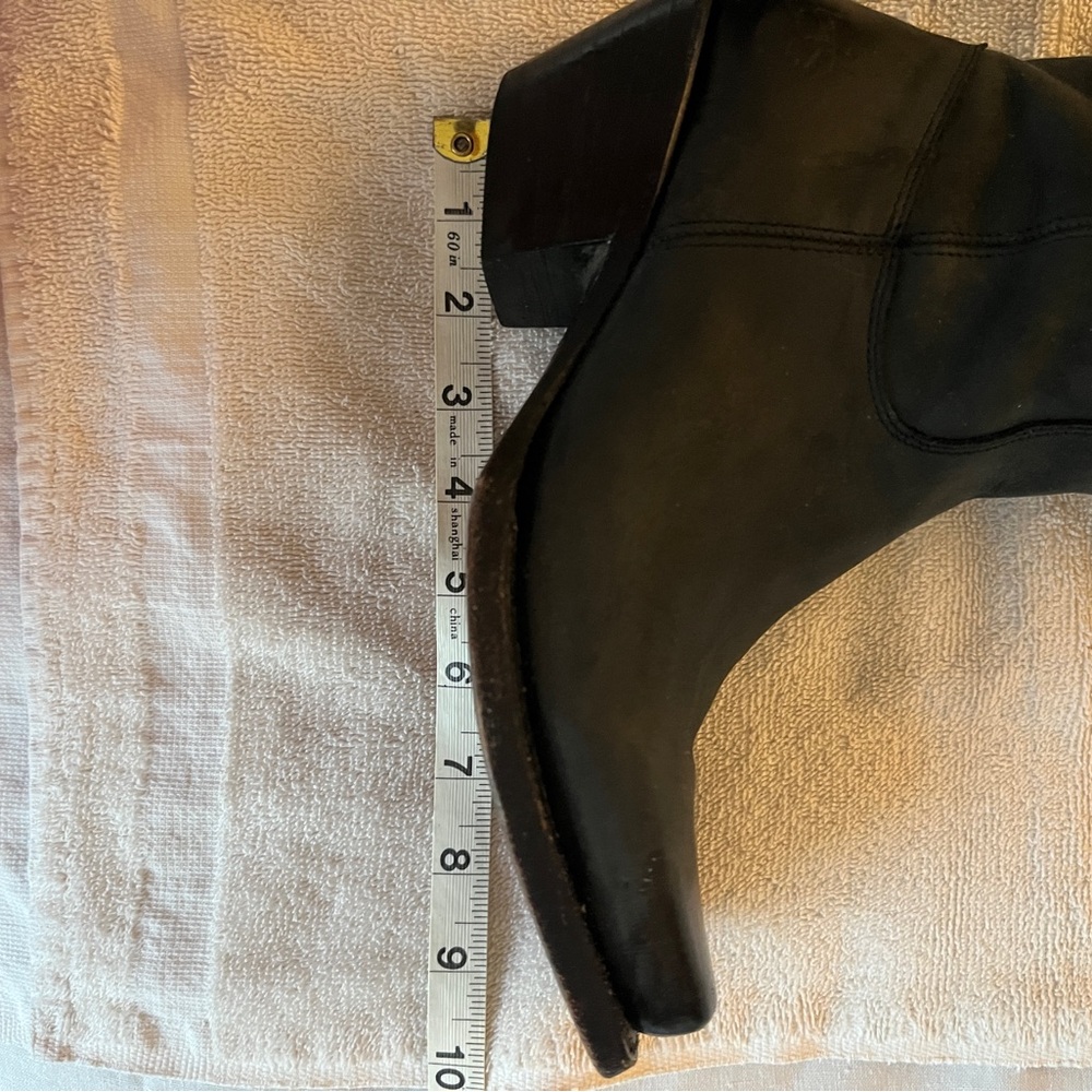 John Fluevog Black Heeled Boots - Picture 6 of 17